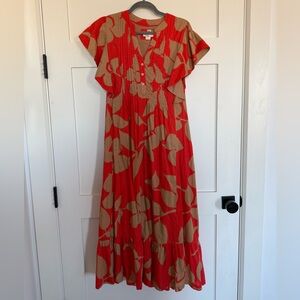 Anthropologie Maeve Floral Maxi Dress